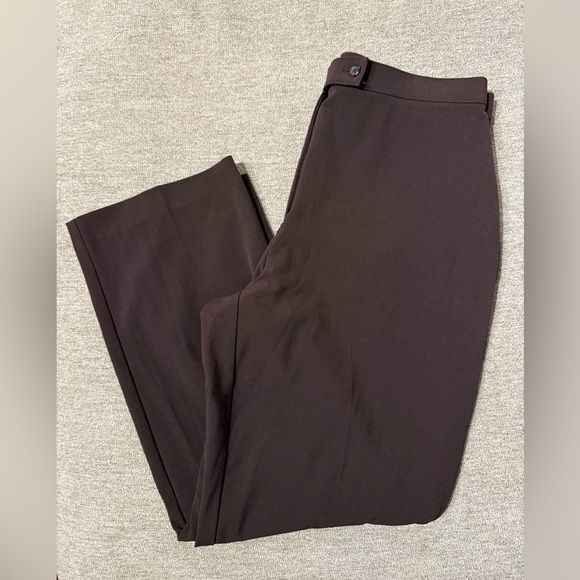 JM Collection Pants - Brown Trouser Slacks - Size 14S